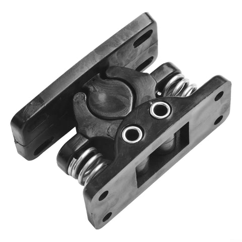 Heavy Duty Stainless Steel Door Catch Spring Loaded Mechanism For Double Roller Lock, close-up view of the latching mechanism.