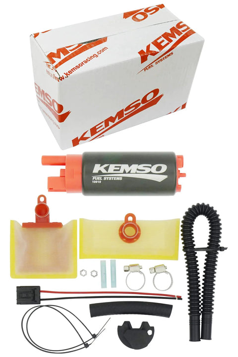 340 LPH Beefed Up High Performance Fuel Pump Replaces Walbro 255 LPH GSS342 Upgrades Kit with accessories