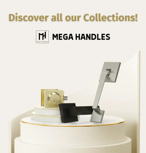 Entry Door Handle Lever And Deadbolt Combo Set With Heavy Duty Locking Levers Single Cylinder Deadbolt Satin Brass Finish on Display