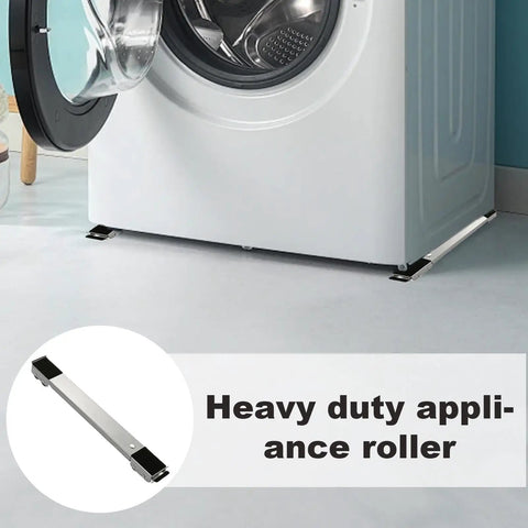Super Heavy Duty Appliance Rollers That Let You Muscle Move Fridges Washers And Dryers With Ease Because These Bad Boys Handle 660 Lbs Like A Total Champ with a washing machine.
