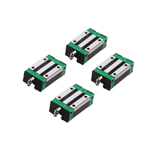 4 HGH20CA blocks from 2 Pack 1000mm HGR20 Linear Rails With 4 HGH20CA Carriage Blocks CNC Kit Plug And Play For DIY CNC Routers Lathes
