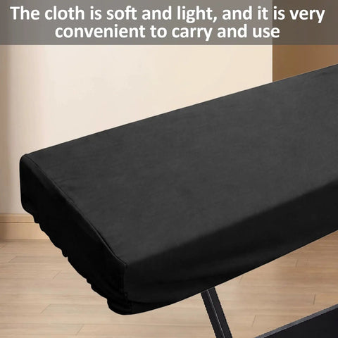 Stretchy 88 Key Digital Piano Dust Cover Protects Your Keyboard From Dust And Spills Water Resistant Snug Fit For 55 By 17.3 By 7.5 Inches