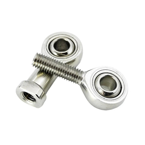 Heavy Duty Rod End Joint Ball Bearings Left Right Thread Anti Rust Food Grade Self Aligning with Steel Joint Kit.