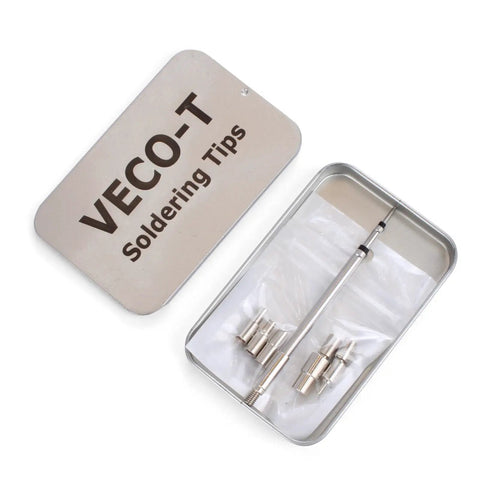 Pro Grade 3D Printing Heat Set Insert Kit With M2 Through M8 Threaded Inserts And Soldering Iron Tips, metal case