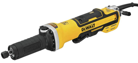 Rock Solid Brushless Die Grinder Offering Variable 7500 To 25000 RPM Range And Snappy Paddle Switch with rubber grip for heavy duty metal tasks.