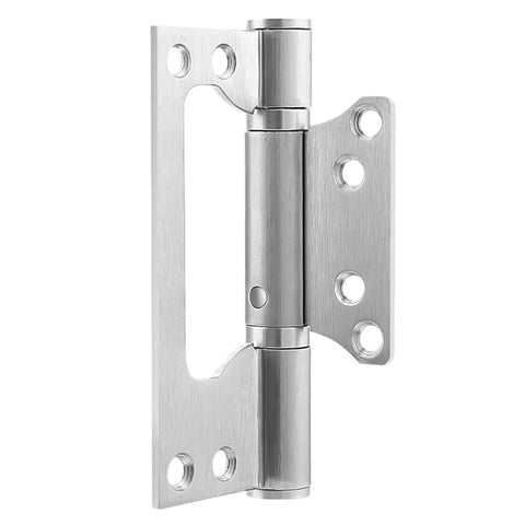 2 Pack Invisible Self Opening Door Spring Hinges Stainless Steel 3 Inch 1.5mm Thick Fits 2.5 To 3.5 Cm Doors Hidden Door Hinge