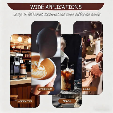 Wide applications of No Fuss Fully Automatic Electric Coffee Tamper With Durable Non Stick Coating For 58mm Portafilters.