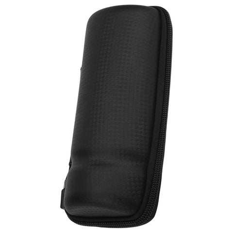 Side view of black Ride Ready Waterproof Bike Tool Bag Kit with Water Bottle Holder, ultra lightweight design