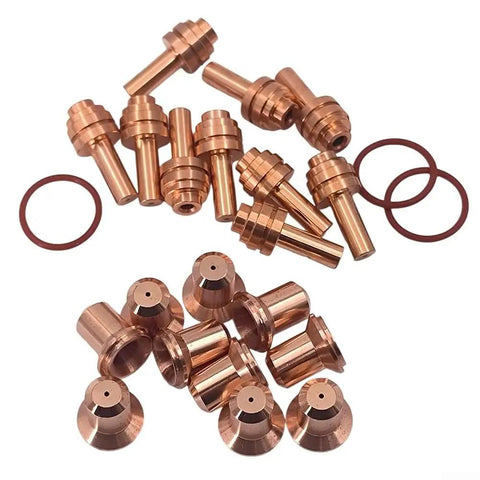23 Piece Plasma Cutter Consumables Kit For AirForce 400 Plasma Cutters Compatible With ICE 25C ICE 27C Or ICE 27T Torches