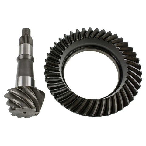 GM 8.5 Inch 8.625 Inch 10 Bolt Ring And Pinion Set With 4.56 Gear Ratio 30 Spline Fits Chevrolet GMC Cadillac Buick Pontiac Oldsmobile Hummer Isuzu Built From 8620 Steel For Strength close-up