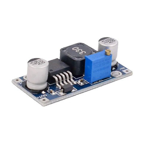 Side view of XL6009 DC-DC Boost Converter Module Pack Of 6 Adjustable Input 3.0-30V To Output 5-35V High Frequency 400kHz