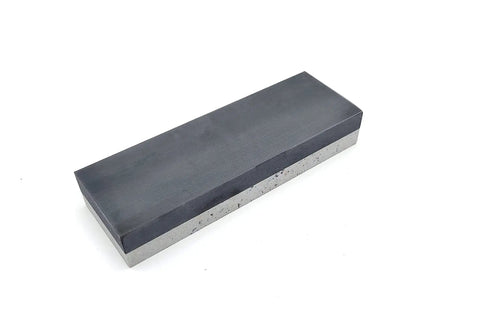 Dope Arkansas Novaculite Knife Sharpening Stone Set With Soft Medium And Surgical Black Ultra Fine Grains, 6 x 2 x 1 Inches, side view