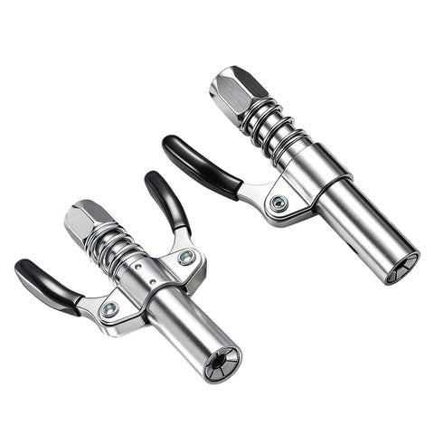 Spring Loaded Grease Coupler With Aluminum Alloy Body Locking Design For Fittings And Maintenance Tool Pro Grade