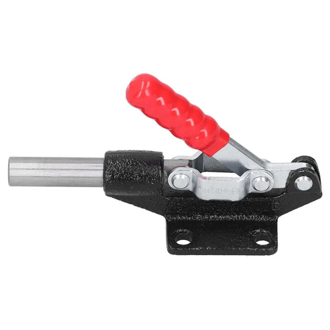 Rock Solid Heavy Duty Toggle Clamp Horizontal Push Pull Clamp Cast Iron Alloy Steel 390kg Holding Force 42mm Stroke
