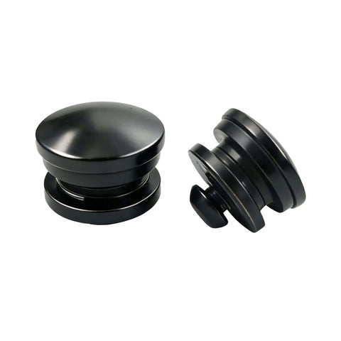 Toyota Rear Cab Glass Window Latch Lock Bolts Nuts Screws 2 Pack Compatible With Hilux Tacoma Pickup Ute Mk T100 Tiger Ln145 Fits 1989 1995 Pickup 1997 2004 Tacoma 2004 2019 Hilux Window Hardware black thumb screws with silicone washers