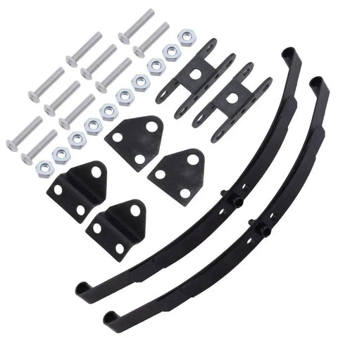 Beefy Stiff Leaf Spring Suspension Steel Bar Kit For 1 To 10 Scale RC Rock Crawler Compatible With RC4WD D90 Includes 2 Sets
