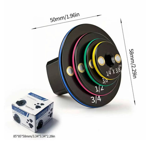 Kick Some Heavy Dust With This Low Profile Impact Socket Adapter Set Made From Durable CrMo Steel Perfect For Tight Spaces And Bold Jobs Involving 1/4 to 3/8 and 3/8 to 1/2 Inch Drives Your Next Project Needs These Pro Ready Converters Like Nobody, 1/4 to 3/8 adapter set with size markings and box