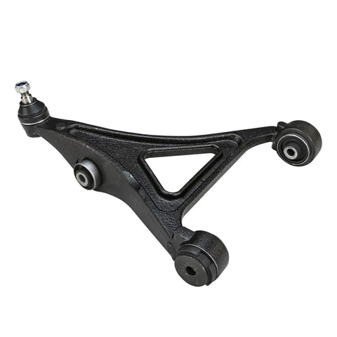 AWD Front Two Piece Lower Control Arms With Ball Joints For 2012 Through 2023 Chrysler 300, 2012 Through 2023 Dodge Charger, And 2017 Through 2023 Challenger Replacement Kit Drop In Ready To Install showing single control arm with ball joint