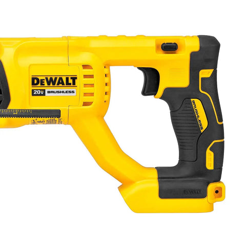 Professional Heavy Duty Cordless Rotary Hammer Drill With D Handle And One Inch Chuck grip detail showing ergonomic design and brushless motor.