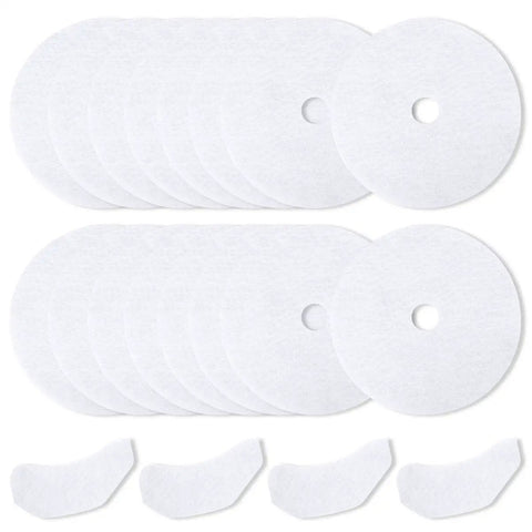 20Pcs Universal Dryer Exhaust Filter Set With 16 Exhaust Filters And 4 Air Intake Filters Premium Quality Durable Polyester Lint Filters That Are EZ To Clean Built For Better Airflow And Dryer Efficiency displayed.