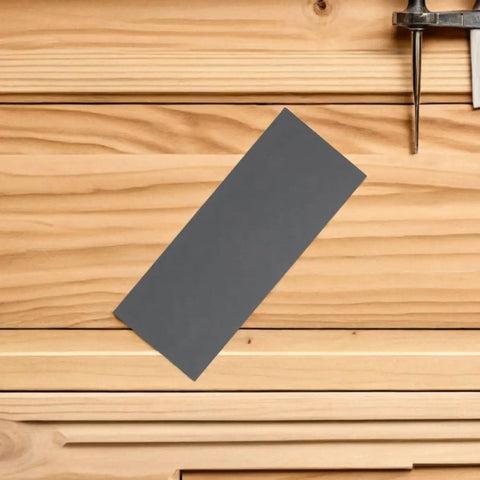 21pcs Heavy Duty Grit Emery Sandpaper Sheets Perfect For Wet Dry Metal Car Wood And Furniture Refinishing Jobs To Get Smooth Surfaces Without The Mess on wooden surface.