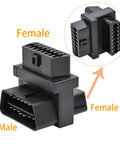 Pocket OBD2 Splitter Cable With 1 Male To 2 Female 16 Pin OBD II Port Splitter For Diagnostic Extender Dual Outlet T Connector