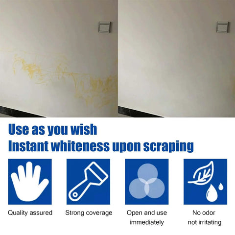 No Sweat Drywall Repair Kit Including Heavy Wall Patch Paste designed to seal cracks, fill deep holes, and conceal nail scars instantly.
