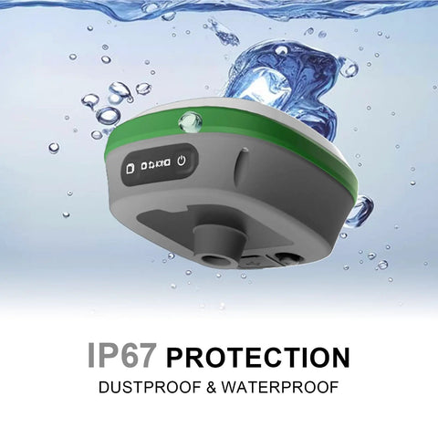 RTK GPS Survey Equipment With 1 cm Accuracy For Drone Base Station Kit, waterproof IP67 protection module