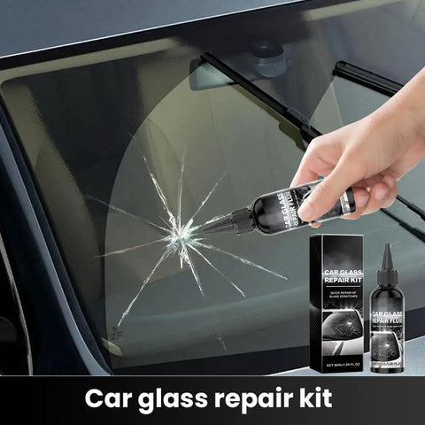 Ultimate Windshield Crack Repair Kit For Cars DIY Glass Chip Fix Featuring 2026 Upgrade Repair Fluid for cracked glass