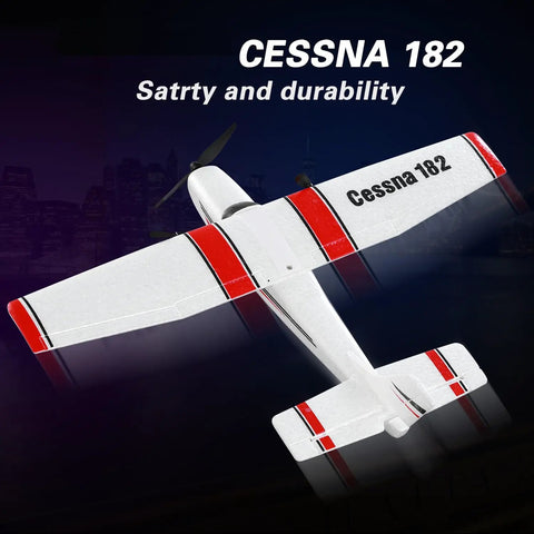 Lightweight 2 Channel RC Plane Ready To Fly 2.4GHz With 3 Axis Gyro For Beginners, Easy To Fly Glider, Durable EPP