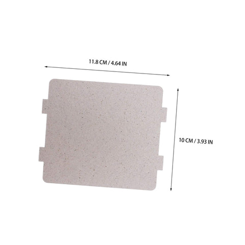 Microwave Waveguide Cover Replacement No Hassle Install With High Temperature Resistant Mica Sheet, measures 11.8x10cm