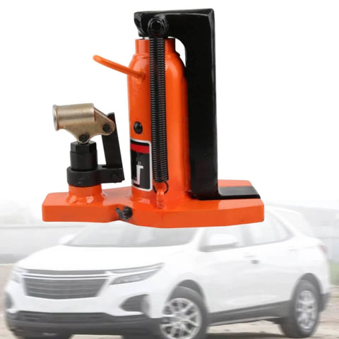 Heavy Duty Hydraulic Claws Toe Jack Featuring 20mm Steel Pads And A Generous 115mm Lift Range For Low Profile Auto And Machine Jobs That Move 2.5 Tons Without Breaking A Sweat, orange design.