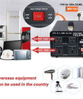 Beefy 3000 Watt Voltage Converter Transformer 110V To 220V Or 220V To 110V CE Certified Heavy Duty Power Adapter in use
