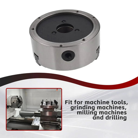6 Inch Lathe Chuck 160mm CNC 3-Jaw Self-Centering Lathe Chuck With Internal And External Jaw Sets on machine tool setup