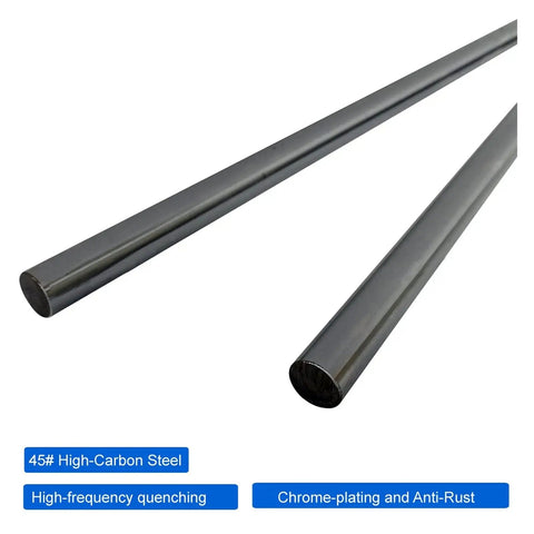 20mm Linear Round Shaft Rod Chrome Plated Rail With SCS20UU Bearing Block SK20 Support For CNC Machines And DIY Projects 250mm Length Pro Grade Precision Guide Rail System, 45# steel rod