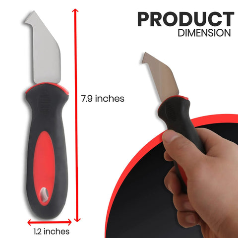 2 Pack Plexiglass Scoring Tool With Extra Sharp Steel Blade for Clean Snap Lines on Acrylic Plastic and Styrene Sheets