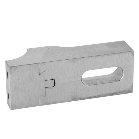 Low Profile Side Clamp Vise Set For Milling Machines, 2 Pack, 60kN Clamp Force, CNC Engraving And Drilling Ready, S136H Die Steel