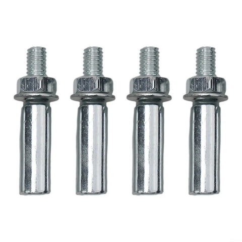 Heavy Duty Cotter Pin Set Four Pieces Three Eighths Inch Nine Point Five Millimeter With Crank Bolts Nuts And Washers For Bicycle Maintenance