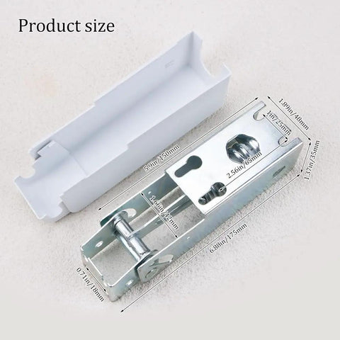 Universal Freezer Door Hinge With Integrated Spring Replacement Casing For Refrigerator Doors No Fuss Drop Down Spring Hinge Easy Install