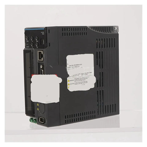 Plug And Play 400W AC Servo Motor With Incremental Encoder 220V 3000RPM Heavy Duty Drive back view showing connections and labels.