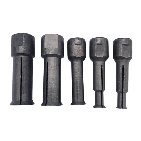 Motorcycle Internal Bearing Puller Tool Kit 12 Pieces Set Professional Grade Sleeve Bearings 0 36 And 0 9 Inches Damage Free Rust Proof Steel Quality Garage Gear Awesome For Bikers Smooth Repair Tool No Stress Mechanics Fixing Ride Now, five steel pullers