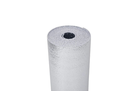 Smart Shield 3mm Foam Core Radiant Barrier Insulation Roll 16 Inch By 10 Foot with Reflective Engineered Foil Vapor Barrier