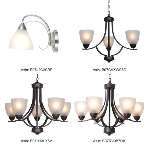 Three Light Shaded Contemporary Chandeliers With Alabaster Glass In Sleek Black Rustic Finish for Ceiling Hanging Pendant