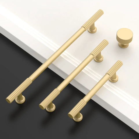 15 Pack Brushed Gold Kitchen Cabinet Knobs Set Heavy Duty Metal Cabinet Pulls Rust Proof Anti Corrosion Easy Install Smooth Finish for Cabinets Drawers and Furniture Built to Last Tough as Nails on drawers