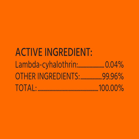 Ingredient list of Ant Killer Plus Multi Purpose Outdoor Insect Control Granules 2 Pack showing active and other ingredients.