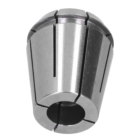 Heavy Duty Hss Tap Collet With Slick Fast Change Design Perfect For Cnc Engraving Tasks Offering Top Tier Grip And Killer Durability On Every Professional Project, close-up view of collet.