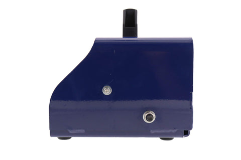 Side view of 4000 PSI Sewer Jetter Foot Control Valve For Hot And Cold Water High Power Pressure Washer with blue casing