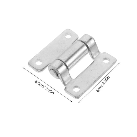 Heavy Duty Stainless Steel Hinges For Cargo Trailers And Dump Trucks Foldable And Detachable Design Rust Resistant And Reinforced For Tough Automotive And Industrial Use Built To Take A Beating Under High Pressure, 6.5cm hinge