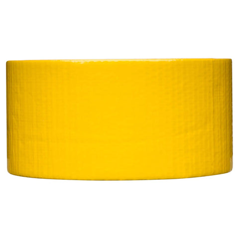 Nearly Two Inch Wide Sunshine Yellow Duct Tape Roll, 20 Yards, Ideal For DIY Crafts, Mess Free STEM Projects, Quick Fashion Fixes