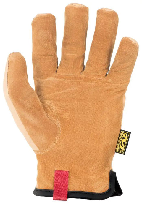 Flame And Arc Resistant Leather Driver Gloves With Durahide Leather, Water Repellent Finish, Kevlar Stitching, Size Large